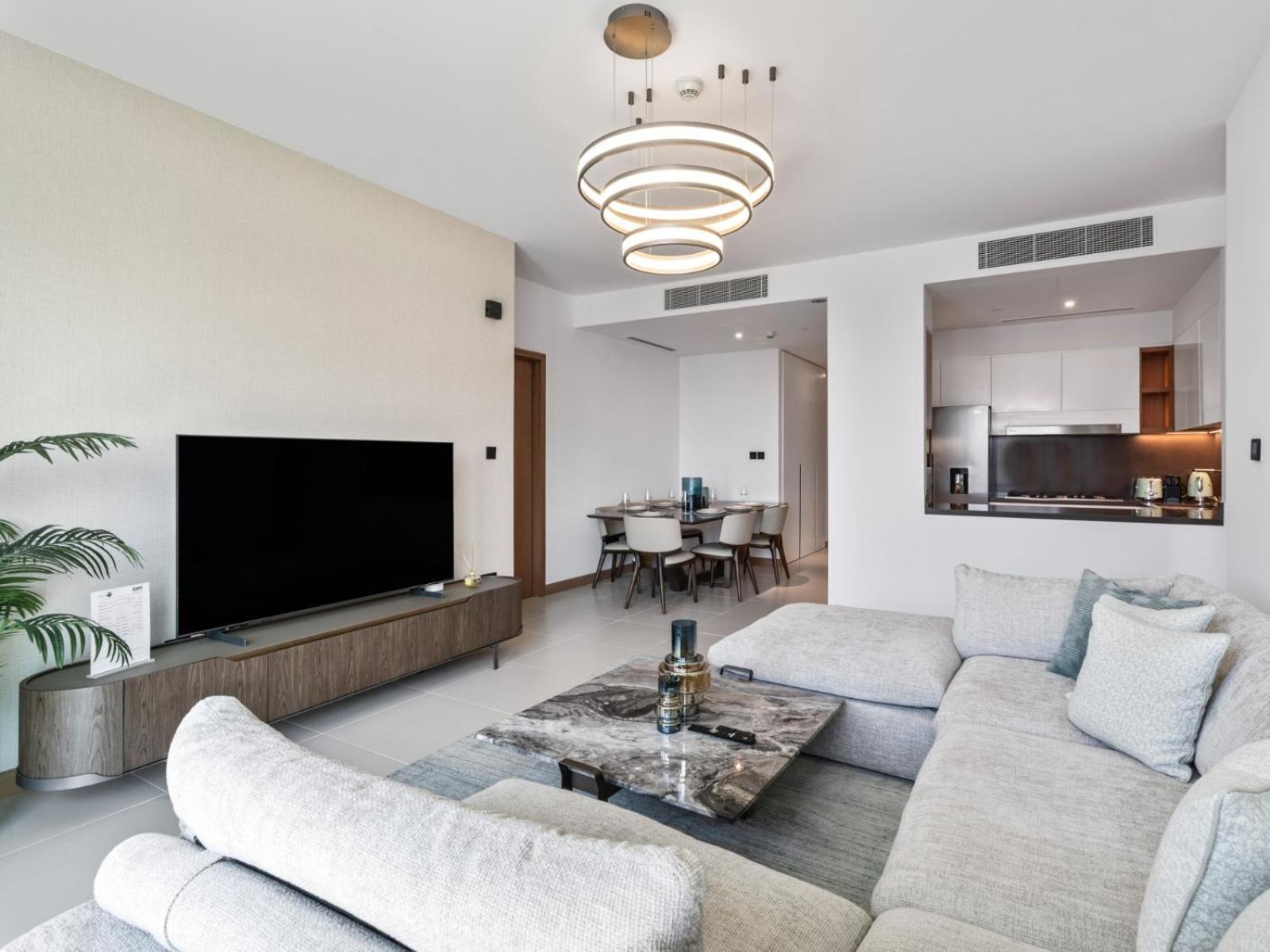 Contemporary 3br With Stylish Interiors - Vida Marina 28 Apartment